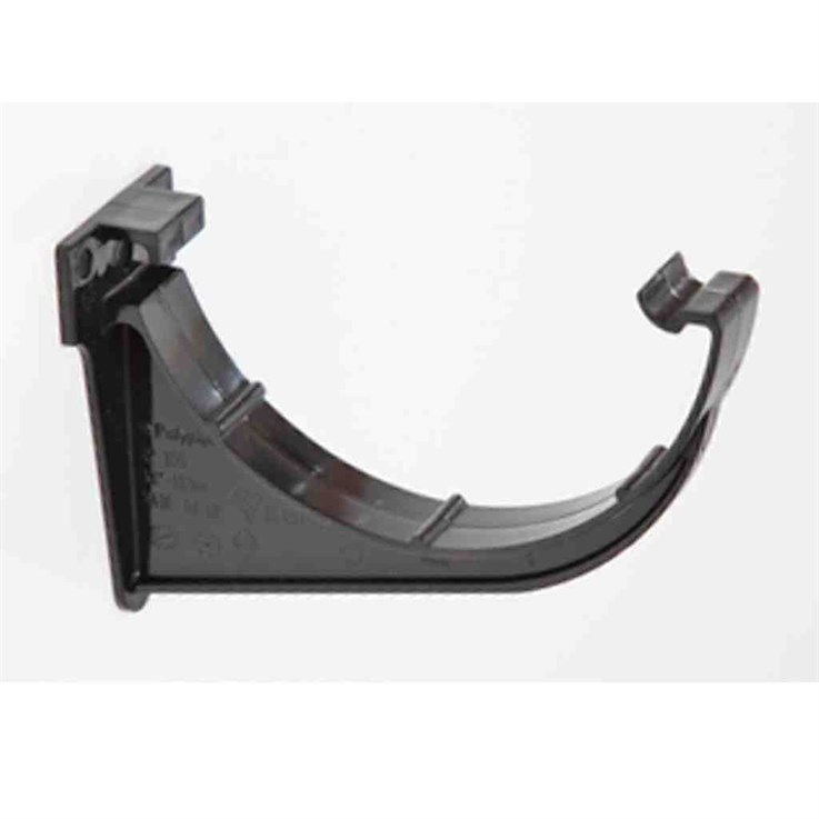 Half Round Gutter Black Fascia Bracket RR109